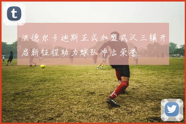 洪德尔卡迪斯正式加盟武汉三镇开启新征程助力球队冲击荣誉